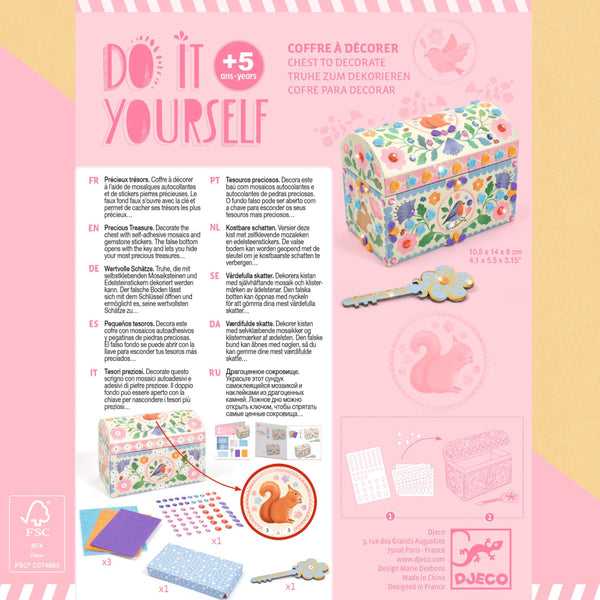 DIY VYTVOR SI TRUHLICU VZÁCNY POKLAD 5R