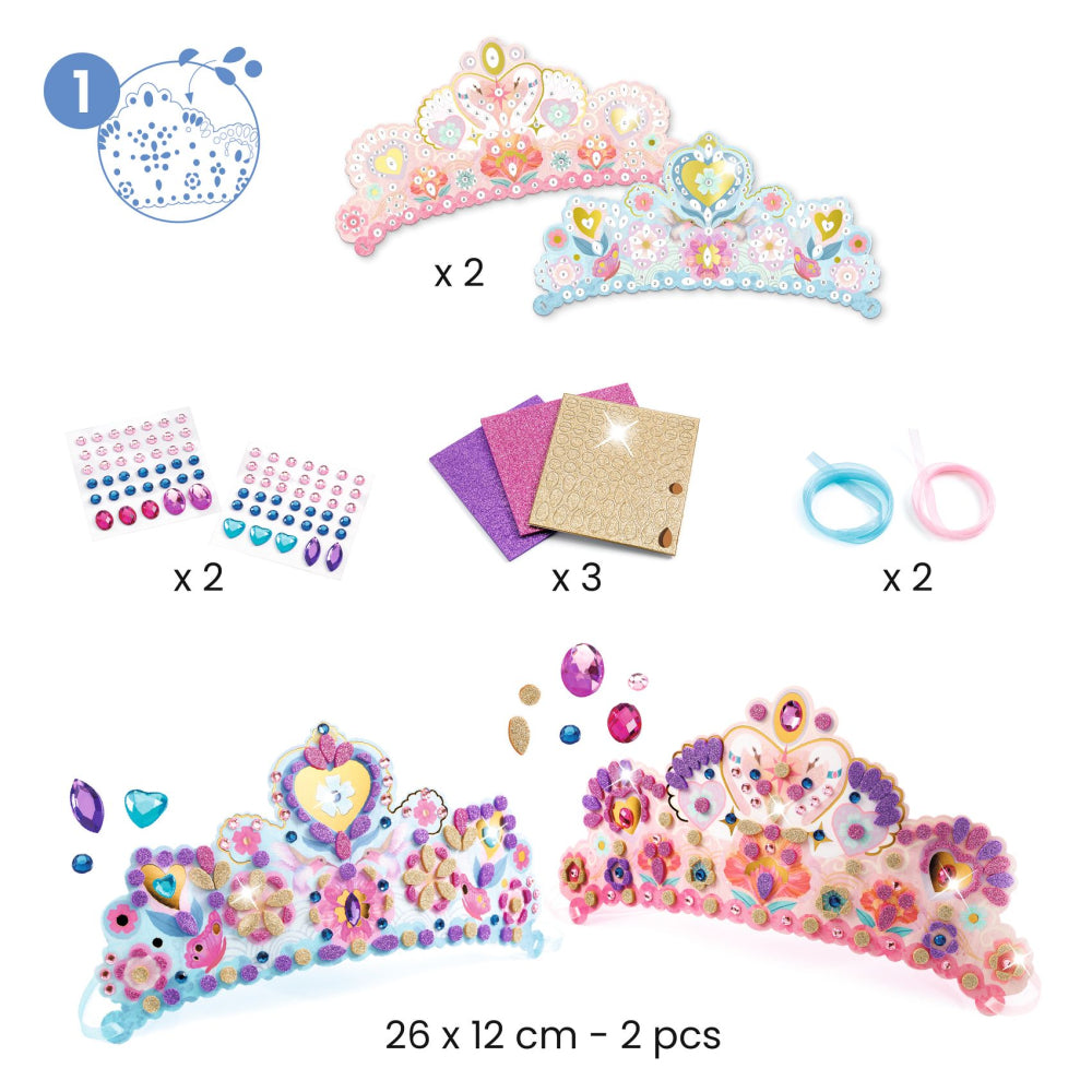 Diy veľká kreatívna sada pre parádnice 12ks 5R – obrázok 3