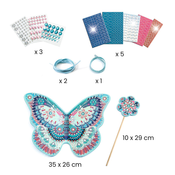 DIY KRÍDLA S PALIČKOU PRE VÍLY 5R