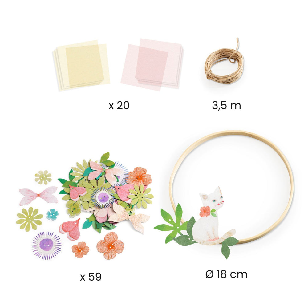 Diy kvetinový veniec dalia 7r+ – obrázok 3