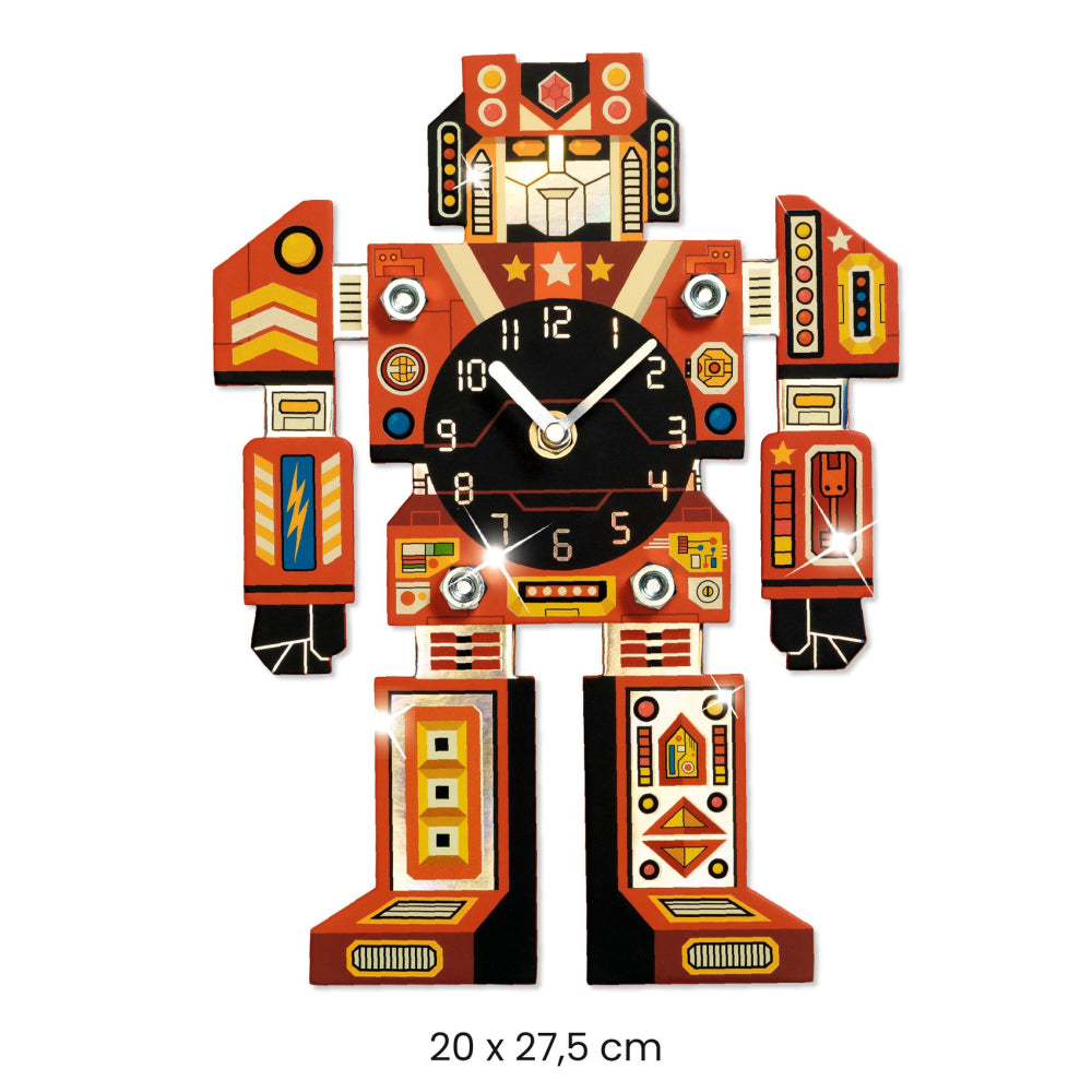Diy hodiny robot 6R+ – obrázok 5