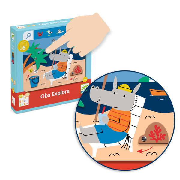 PRVÁ HĽADACIA HRA OBS EXPLORE