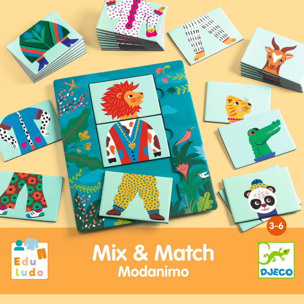 Mix & Match Modanimo: edukačná hra