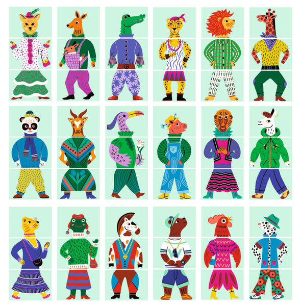 Mix & Match Modanimo: edukačná hra