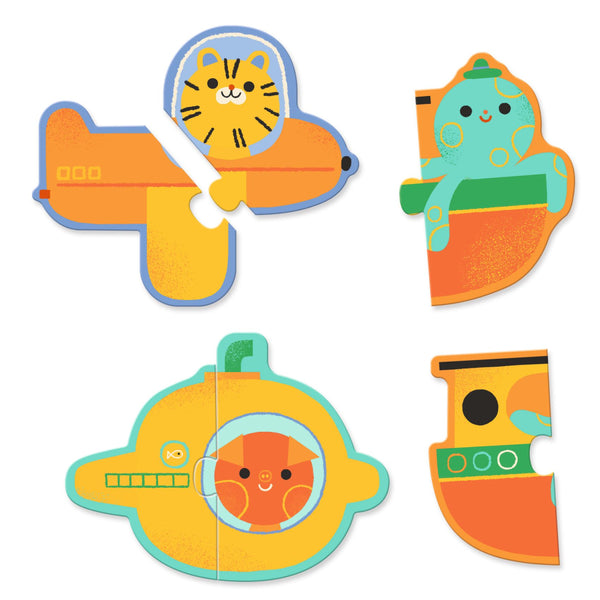 PUZZLE DUO DOPRAVNÉ PROSTRIEDKY