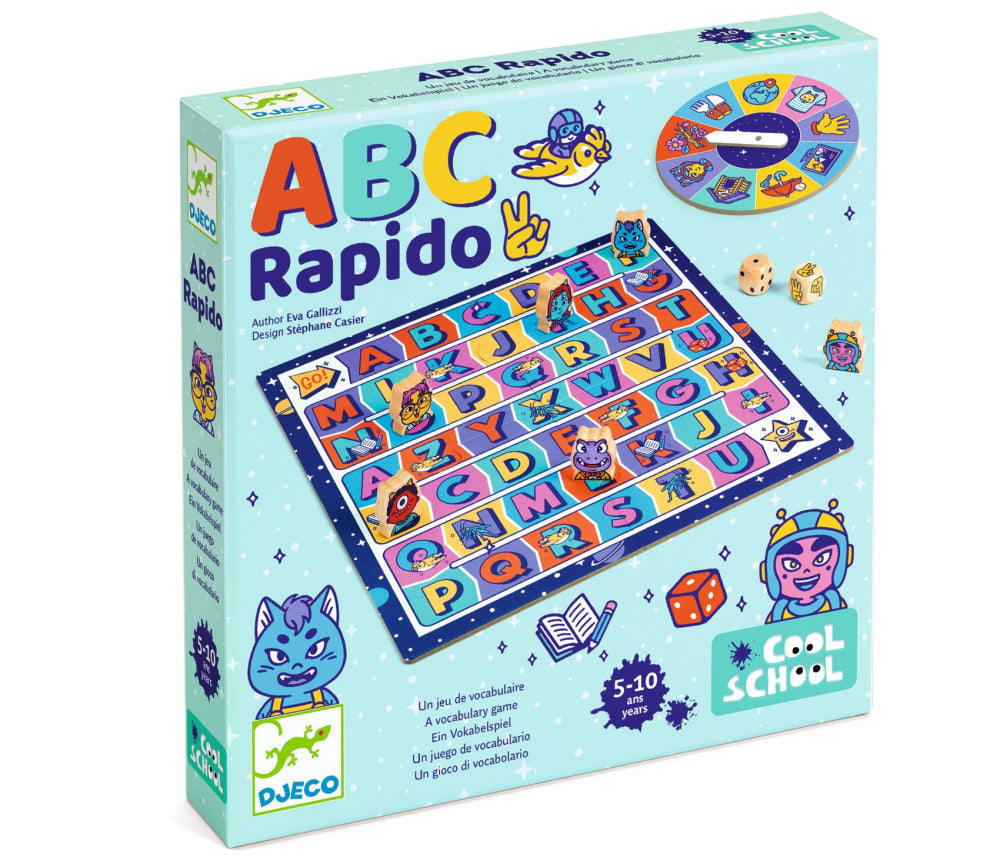 Abc rapido edukačná hra so slovnou zásobou 5-10R