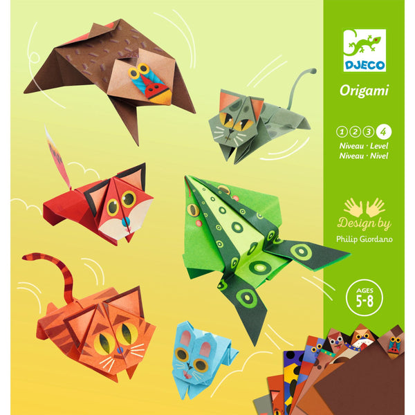 ORIGAMI SKÁKAJÚCE ZVIERATÁ