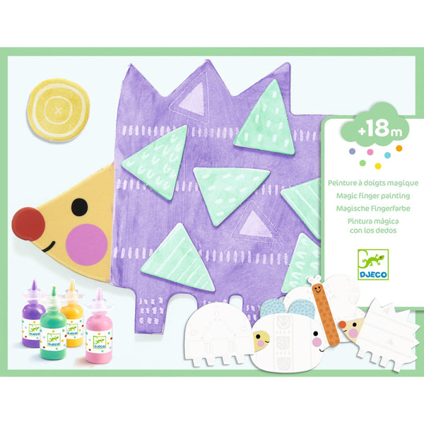 MALÉ VZORY: MAGICKÉ MAĽOVANIE PRSTAMI +18M