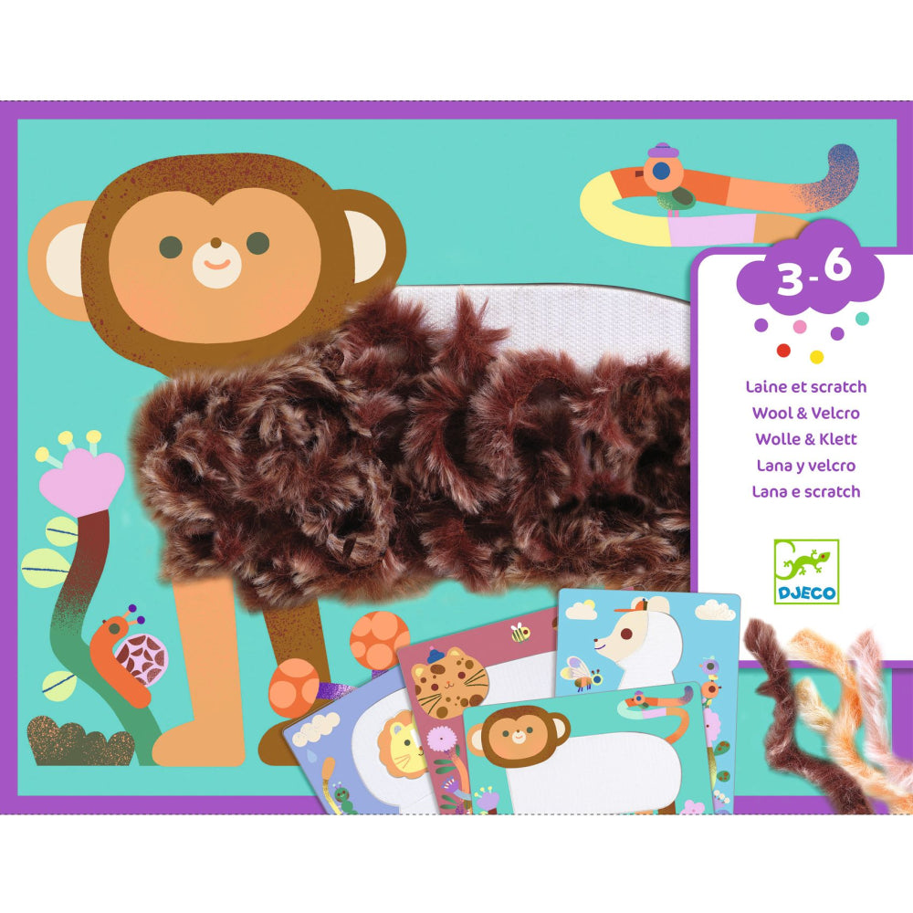 Tvorenie S vlnou A suchým zipsom fluffy friends 3R – obrázok 2