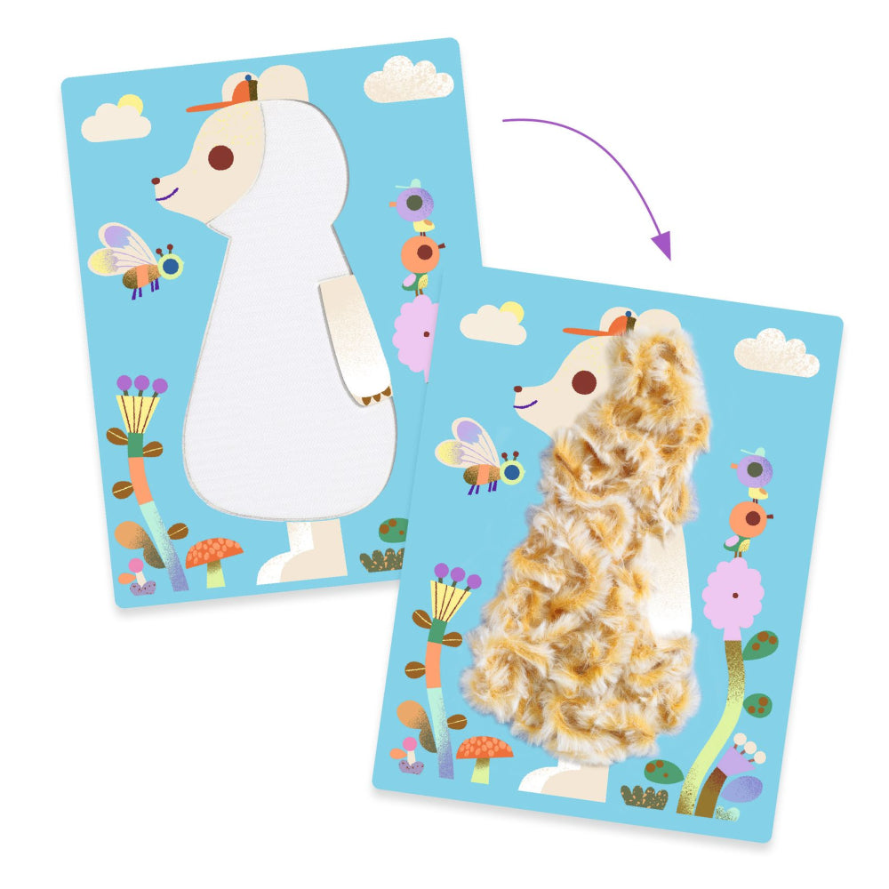 Tvorenie S vlnou A suchým zipsom fluffy friends 3R – obrázok 5