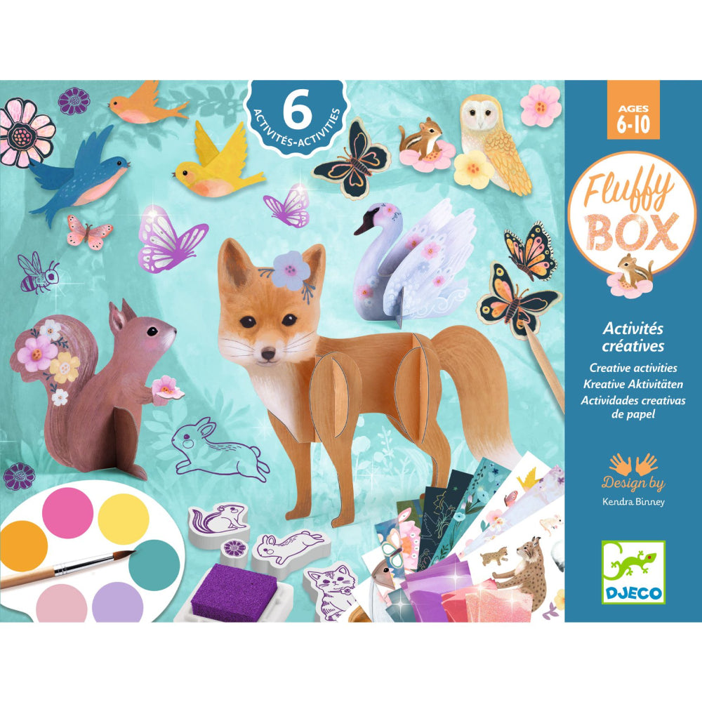 Fluffy box: veľká kreatívna sada 6 aktivít – obrázok 2