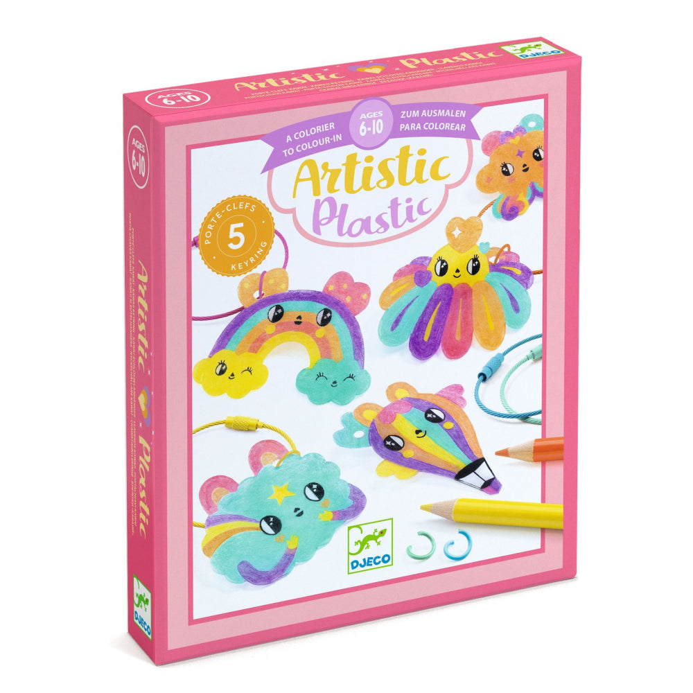 Diy prívesky na kľúče kawai Z magického plastu 6-10R – obrázok 5