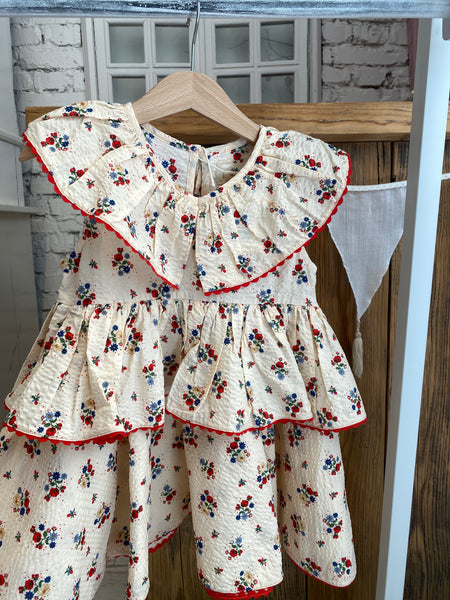 ŠATY FIFI FLEUR Z ORRGANICKEJ BAVLNY - do vypredania