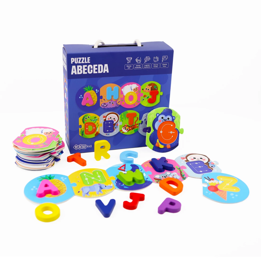 Puzzle abeceda sk/cz