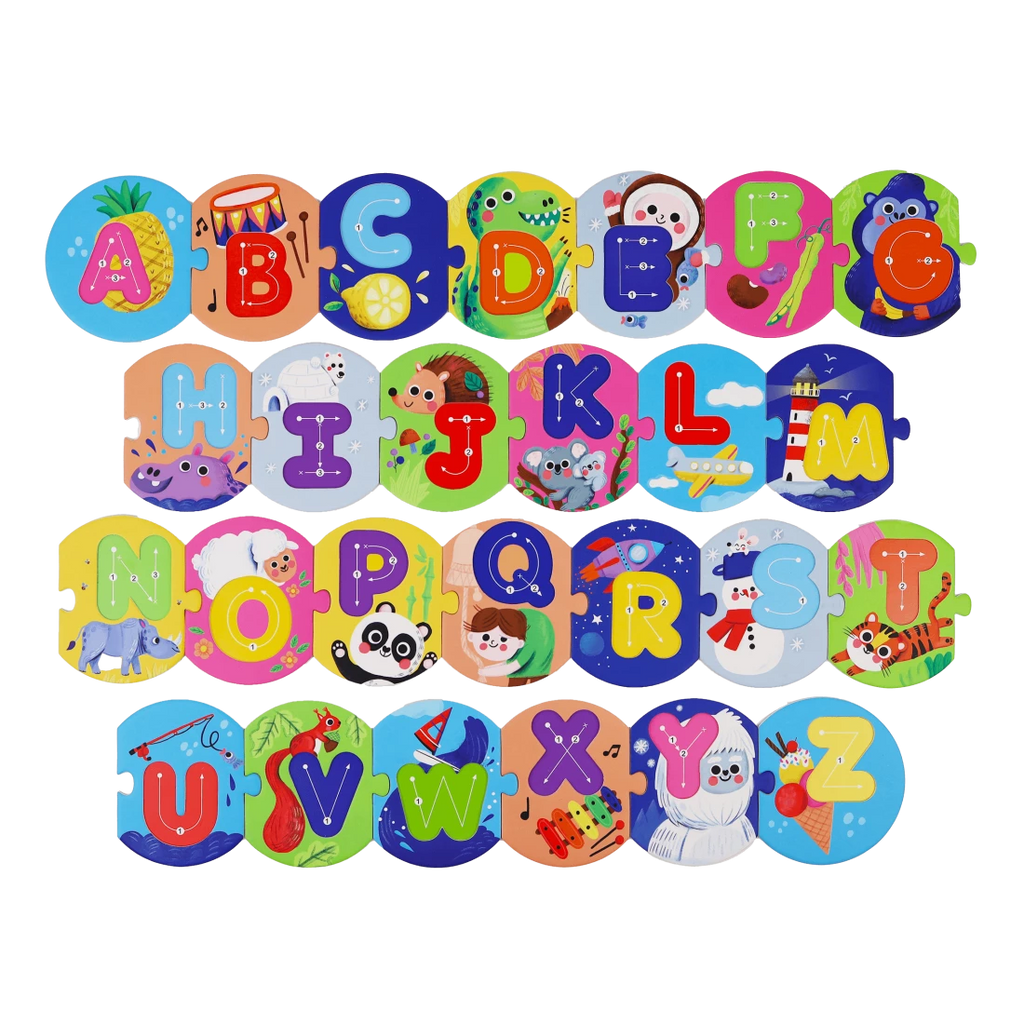 Puzzle abeceda sk/cz – obrázok 2