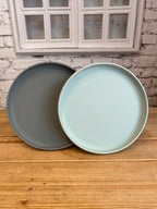 Tanierik nerozbitný 2ks dusty mint/ fauna green mix – obrázok 2