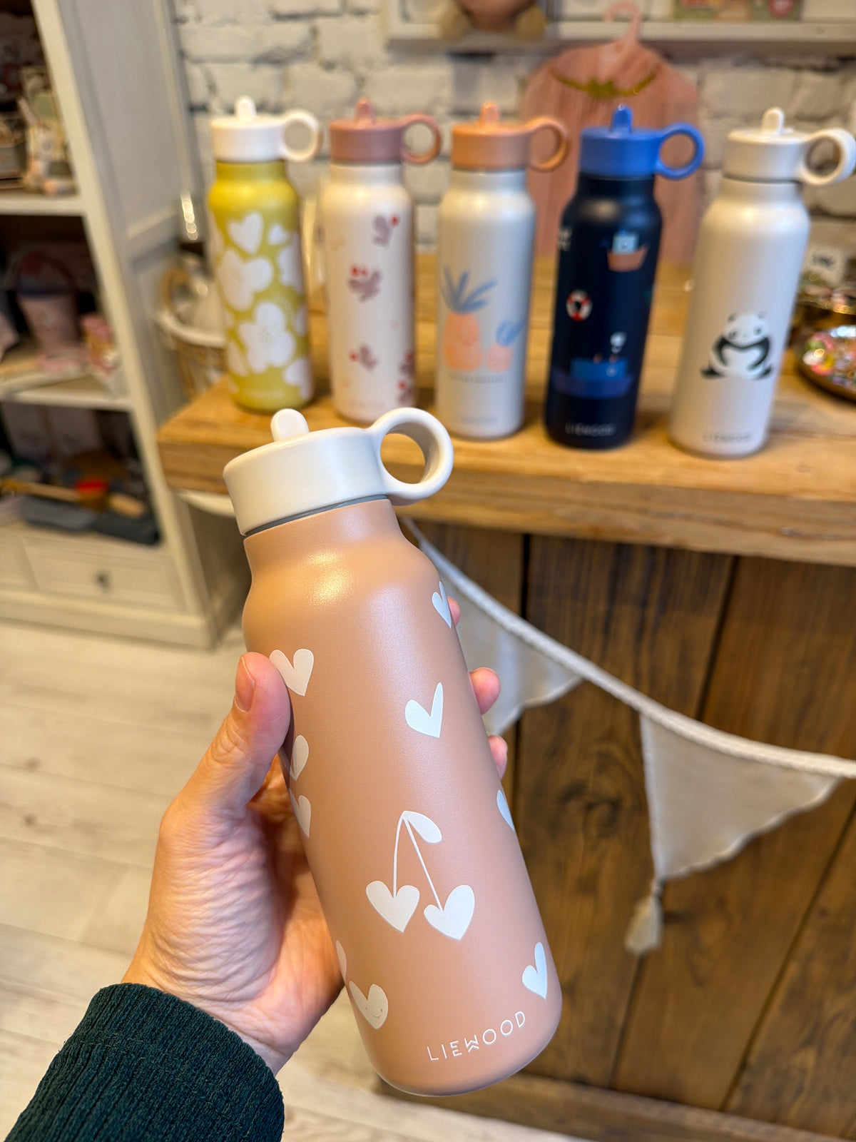 Termofľaška 350ml srdiečka – obrázok 3