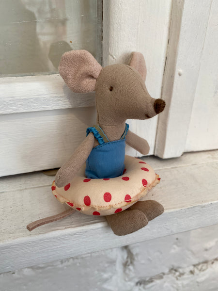 MYŠKA S KOLESOM bodky červené- do vypredania