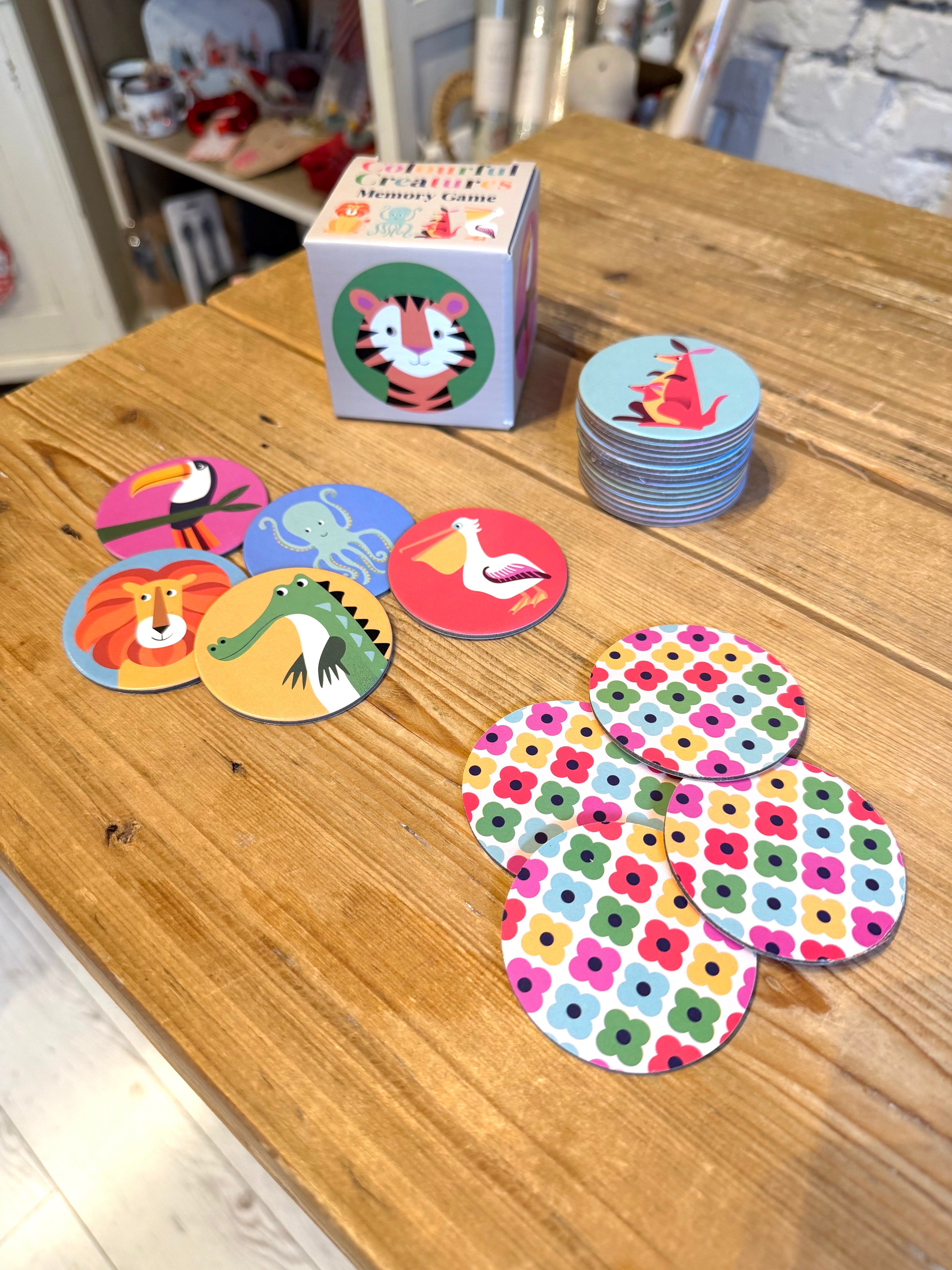 Pexeso pamäťová hra pre deti colourful creatures – obrázok 4