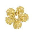 Gumička scrunchie margarétka