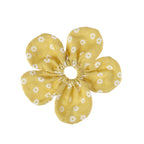 Gumička scrunchie margarétka