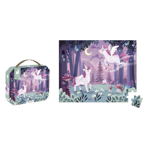 PUZZLE V KUFRÍKU JEDNOROŽCE 5R