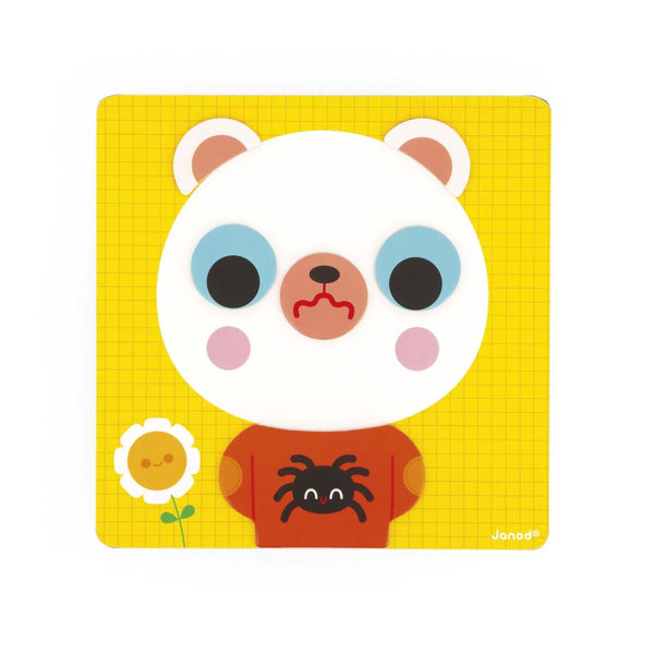 MAGNETICKÁ HRAČKA EMÓCIE A POCITY MEDVEĎ S PREDLOHAMI