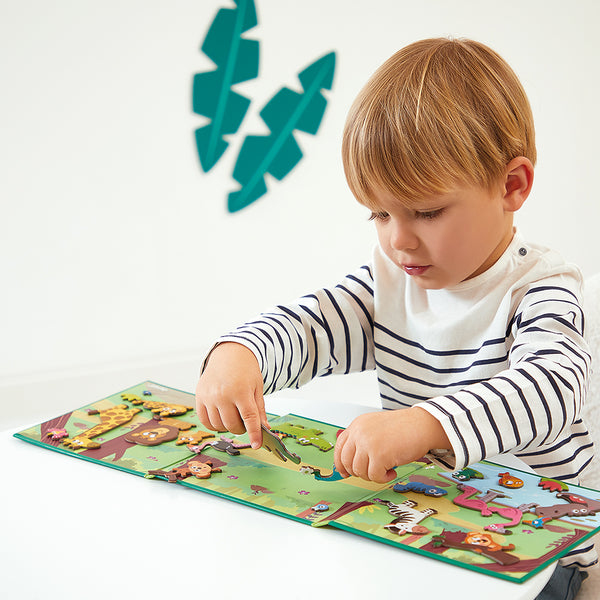 MAGNETICKÁ KNIHA MAGNISTORIES AFIRCKÉ ZVIERATÁ