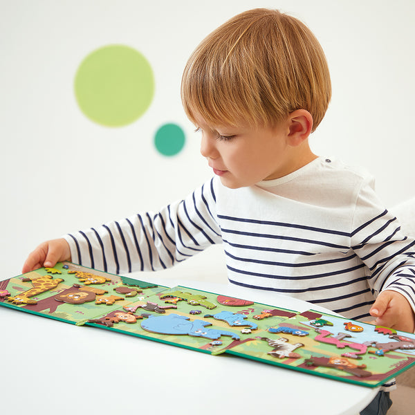 MAGNETICKÁ KNIHA MAGNISTORIES AFIRCKÉ ZVIERATÁ