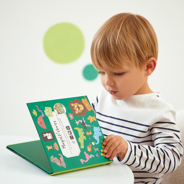 MAGNETICKÁ KNIHA MAGNISTORIES AFIRCKÉ ZVIERATÁ