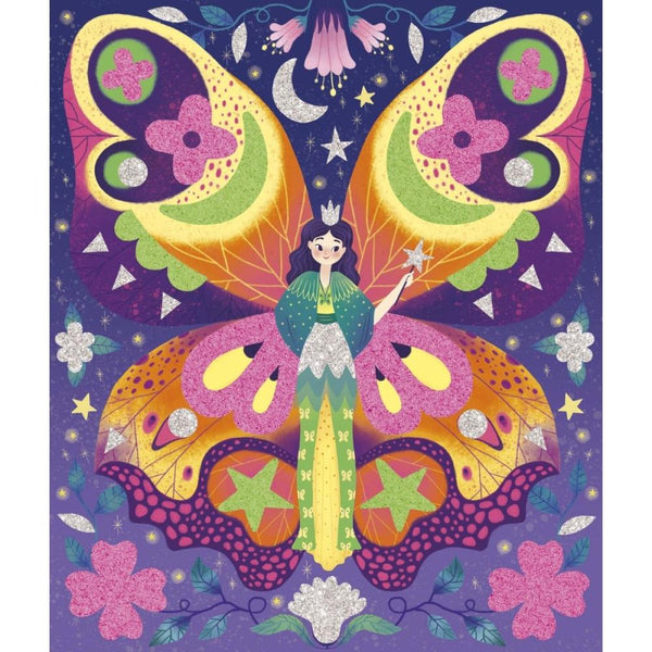 MAXI KREATÍVNA SADA PENOVÉ NÁLEPKY A SVIETIACI PIESOK 6R