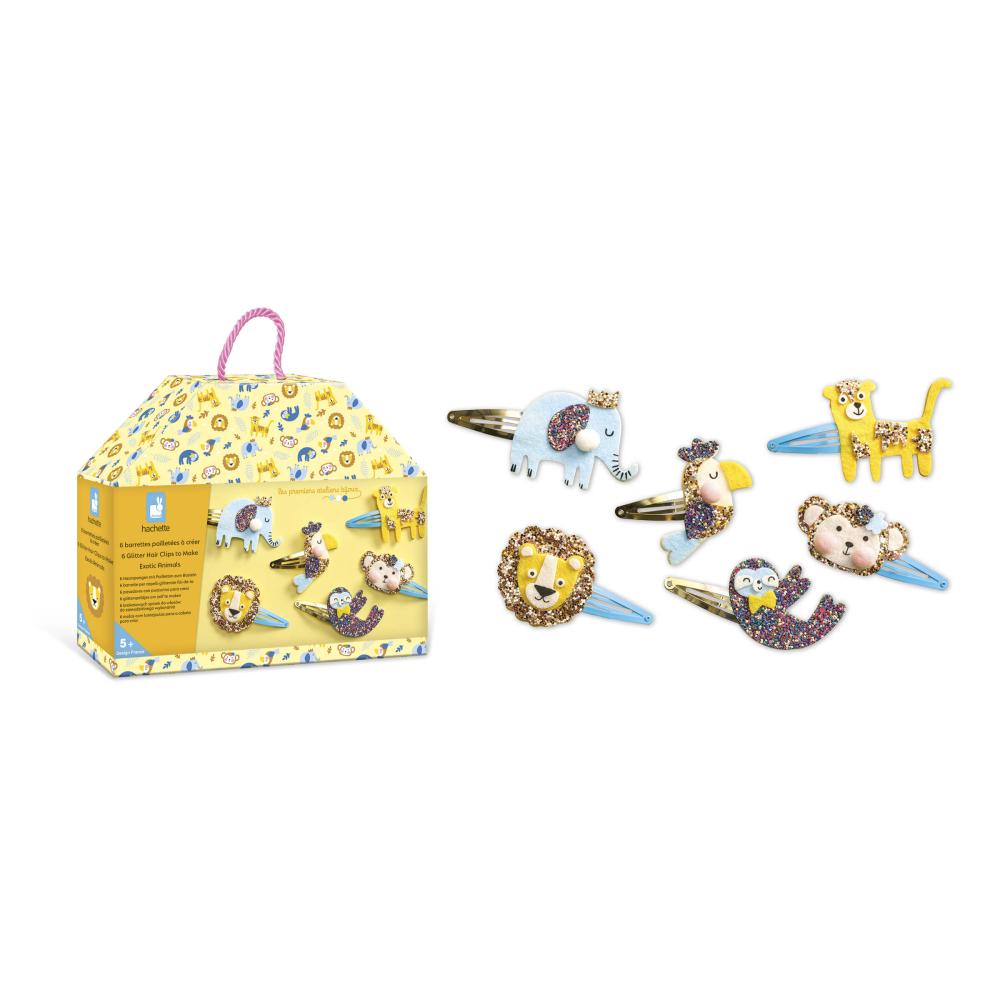 DIY SADA NA VÝROBU SPONIEK 6KS ZVIERAT Z DŽUNGLE 5R