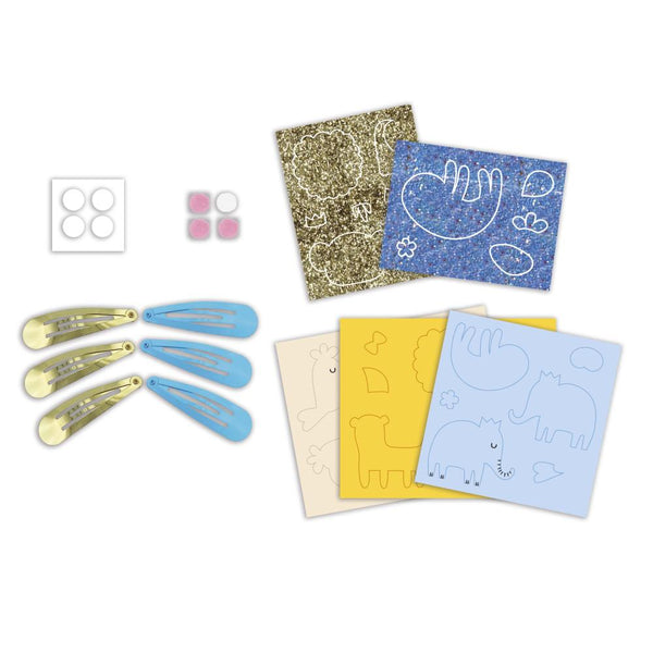 DIY SADA NA VÝROBU SPONIEK 6KS ZVIERAT Z DŽUNGLE 5R