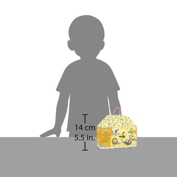 DIY SADA NA VÝROBU SPONIEK 6KS ZVIERAT Z DŽUNGLE 5R