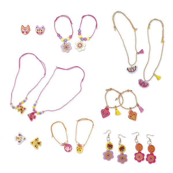 DIY SADA NA VÝROBU 16 KS ŠPERKOV PRIATEĽSTVA 8R