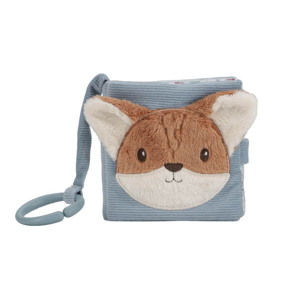 ZÁVESNÁ TEXTILNÁ KNIŽKA S AKTIVITAMI FOREST FRIENDS