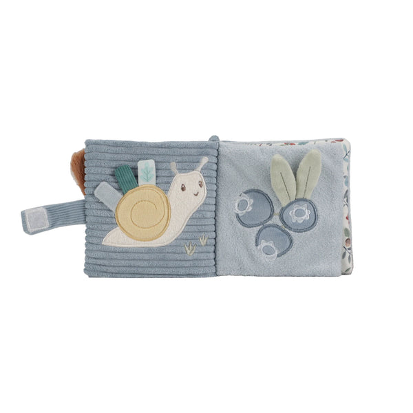 ZÁVESNÁ TEXTILNÁ KNIŽKA S AKTIVITAMI FOREST FRIENDS