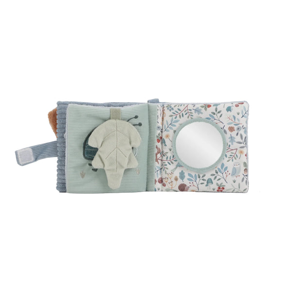 ZÁVESNÁ TEXTILNÁ KNIŽKA S AKTIVITAMI FOREST FRIENDS