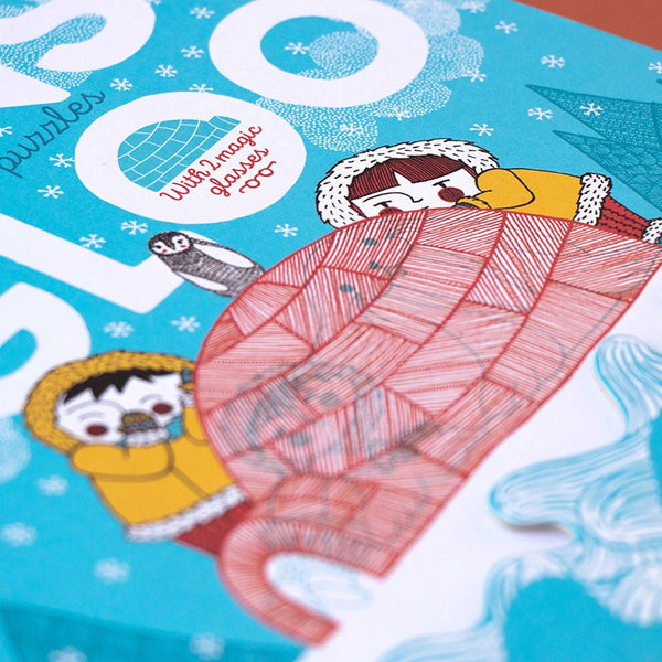 PUZZLE IGLU S OKULIARMI 3r