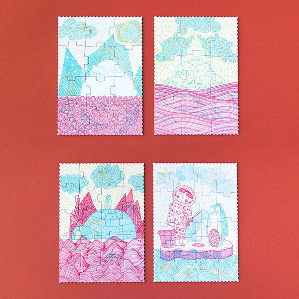 PUZZLE IGLU S OKULIARMI 3r