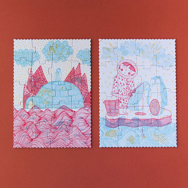 PUZZLE IGLU S OKULIARMI 3r