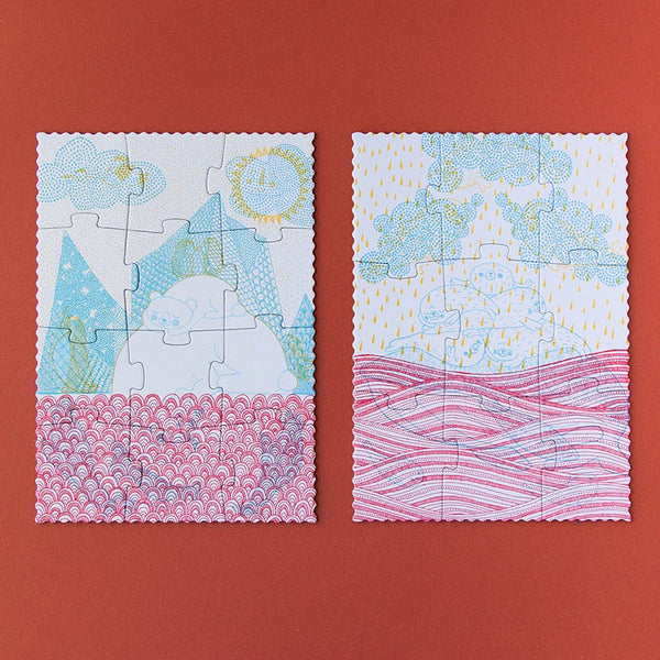 PUZZLE IGLU S OKULIARMI 3r