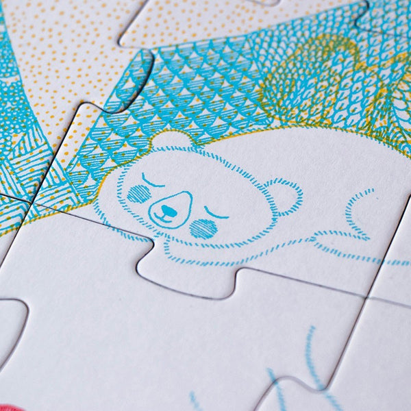 PUZZLE IGLU S OKULIARMI 3r