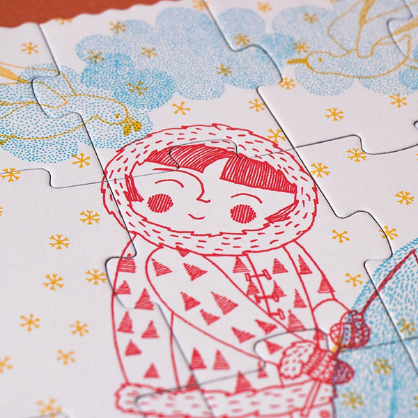 PUZZLE IGLU S OKULIARMI 3r