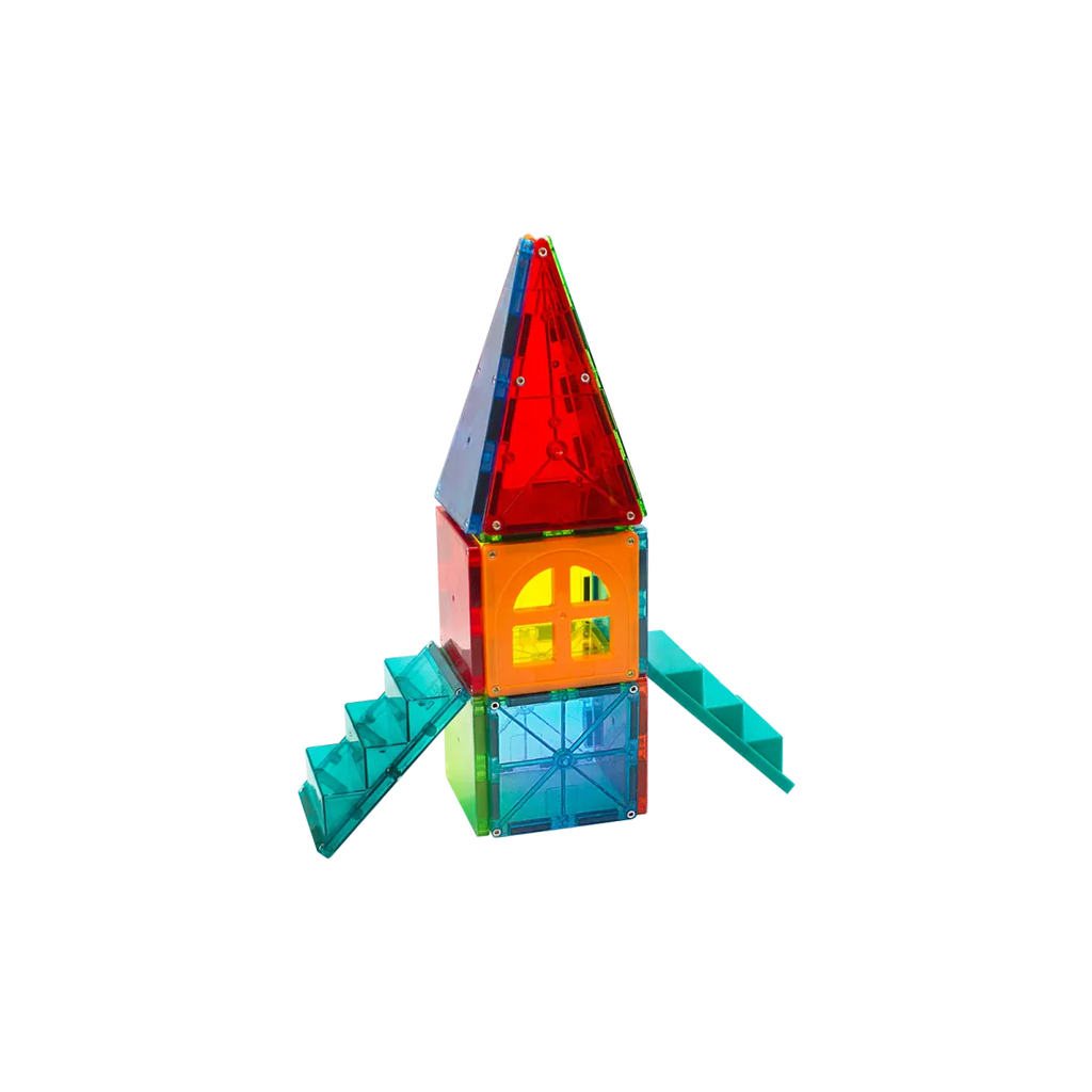 Magnetická stavebnica metropolis 110ks – obrázok 4