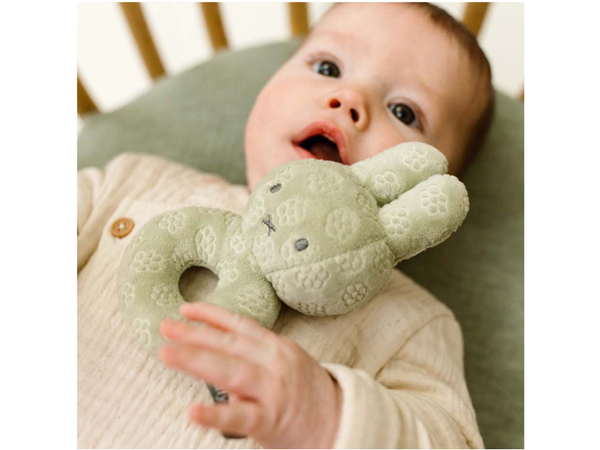 HRKÁLKA KRÁLIČEK MIFFY GREEN FLOWER