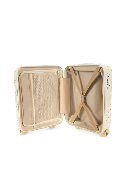 Cestovný kufor NAVY DOT 🍒