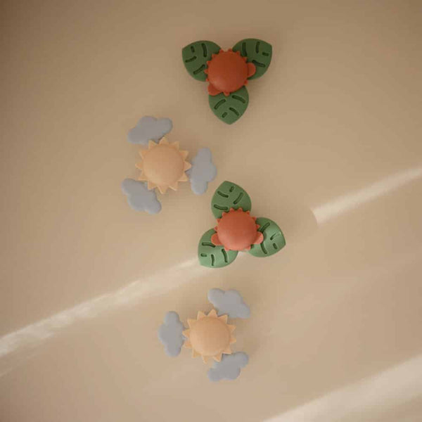 SPINNER HRAČKA S PRÍSAVKOU MUSHIE – SUNSHINE