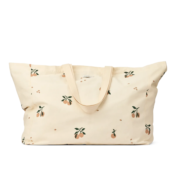 TAŠKA PLÁTENÁ MAXI TOTEBAG peach- do vypredania