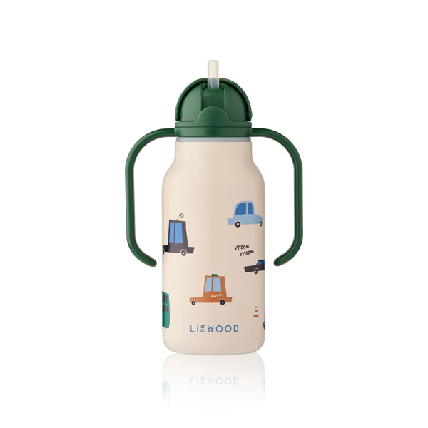 TERMOFĽAŠKA S UŠKAMI 250ml autá